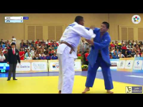 Judo 2013 Wold Championship Miami Cadets: Schoenefeldt (GER) - Shirakawa (JPN) [-90kg] bronze
