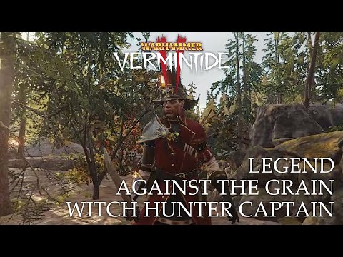 [Vermintide 2] Legend 2~4P Against the Grain WHC All Books, ＜100 Damage Taken Playthrough