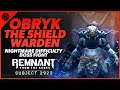 Obryk The Shield Warden Boss Fight | Nightmare Difficulty | Remnant From The Ashes - Subject 2923