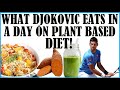 What Djokovic Eats In A Day On His Plant Based Diet