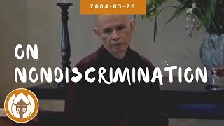 Download lagu Nondiscrimination | Dharma Talk by Thich Nhat Hanh, 2004.03.26 mp3