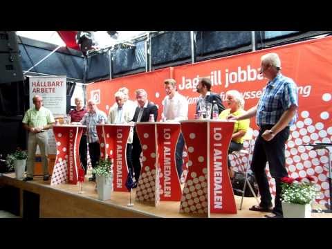 Projekt Hållbart Arbete. Seminarium "Avveckla eller utveckla industrin?" Almedalen 2013. Del 1 av 3.