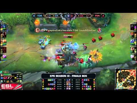 Fusion VS TDK - ESL Pro Series Finals Recap