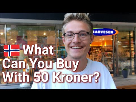 What Can You Buy With 50 Norwegian Kroner?