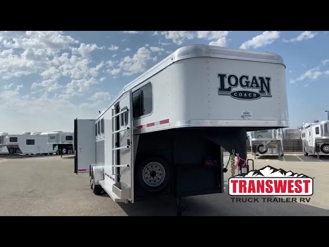 Preview image of 2020 Logan Coach Bullseye 3 Horse Gooseneck youtube video