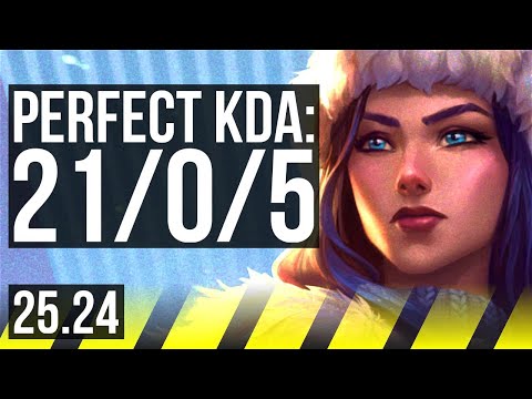 CAITLYN & Bard vs KALISTA & Thresh (ADC) | Perfect KDA: 21/0/5, 53K damage | EUW Master | 25.24