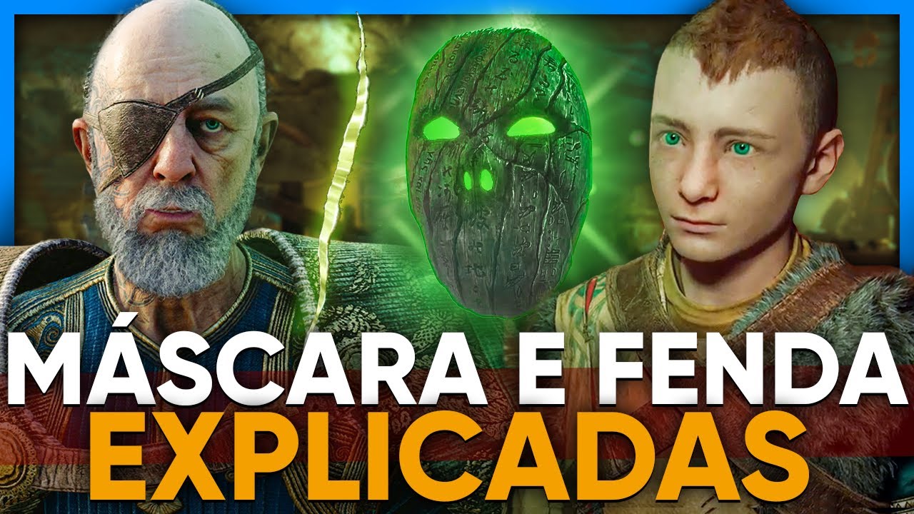 GOD OF WAR RAGNAROK: A VERDADE SOBRE A MÁSCARA & FENDA EXPLICADA