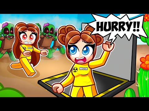 We Built THE STRONGEST BUNKER To Survive The Night In Roblox!