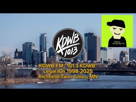 KDWB-FM "101.3 KDWB" Richfield/Twin Cities, MN Legal IDs 1998-2025