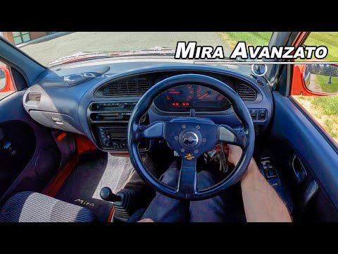 1994 Daihatsu Mira TR-XX Avanzato POV Drive - The Turbo Kei Car Hot Hatch you NEED to Experience