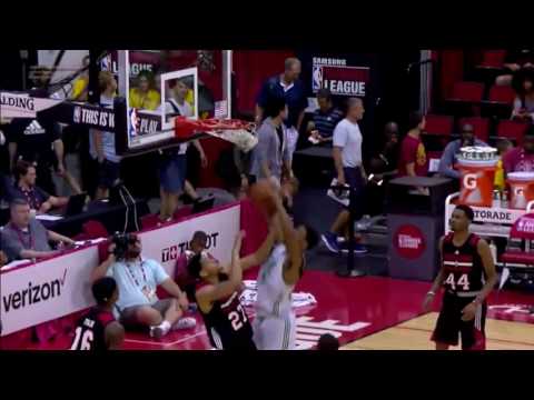 Jordan Mickey Highlights vs. Portland Trail Blazers at Las Vegas SL (12 points, 13 rebounds)