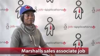 Marshalls Sales Associate Job