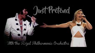 ELVIS PRESLEY &amp; HELENE FISCHER (With the Royal Philharmonic Orchestra) - Just Pretend (New Edit) 4K