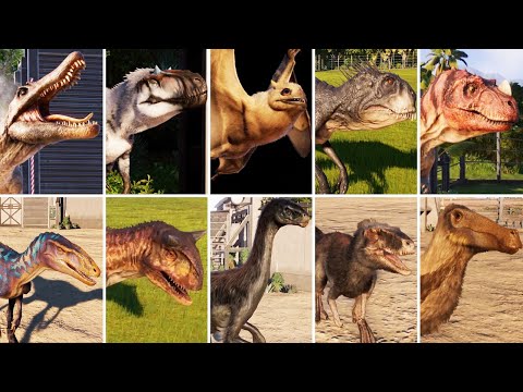 ALL 106 DINOSAURS - Jurassic World Evolution 2
