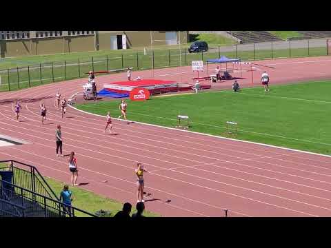 Lena bieg 200m czas 25.16, 4 tor, 1 miejsce w serii - Jelenia Góra, 18.06.2022