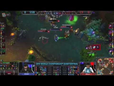 Worlds - SSB vs C9 - Syndra's Engage