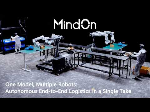Vidéo : une entreprise chinoise montre un modèle unique pilotant à la fois un humanoïde et un bras robotique
