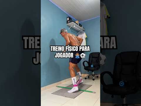 TREINO FÍSICO PARA JOGADOR 🙅🏽‍♂️⚽️ #cr7 #futebol #foco #treinoemcasa #tutorial #brasileirão