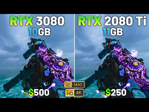 RTX 3080 vs RTX 2080 Ti | Test in 9 Games | 1440p vs 4K