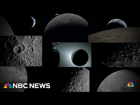 NASA crew heads home from historic moon mission