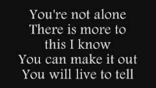 Saosin - You're Not Alone [Lyrics]
