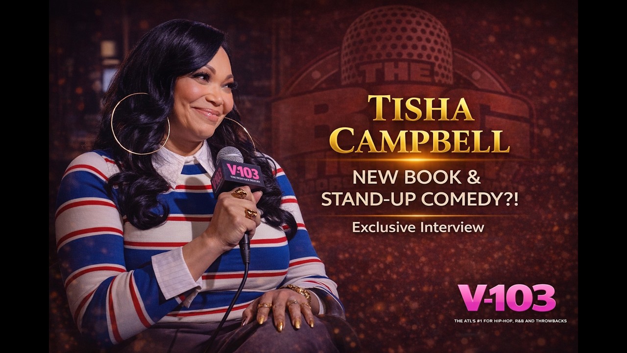 WAIT… Tisha Campbell Is Doing WHAT Now?! 😳 (New Book + Comedy Comeback)