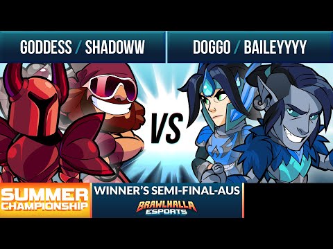 Goddess & Shadoww vs Doggo & Baileyyyy - Winner's Semi-Final - Summer Championship 2020 - 2v2 AUS