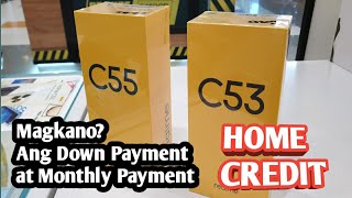 Realme C53,C55 Magkano sa Home Credit ang Down at Monthly Payment