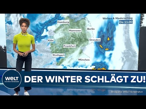 WINTER-FEELING IM HERBST: Temperaturen stürzen – so kalt wird's in Deutschland! | WELT das Wetter