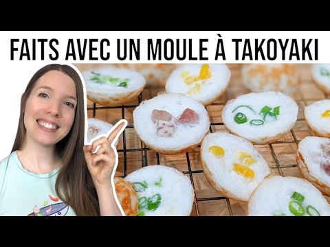 Recette thaïlandaise: KANOM KROK - CRÊPES DE RIZ Noix de Coco - Street Food Thaï - HOP DANS LE WOK
