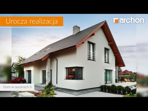 Dom w aurorach 3 – Urocza realizacja I ARCHON+ Projekty Domów