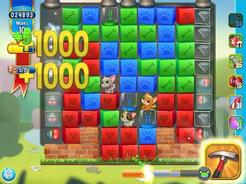 Pet Rescue Saga level 5215 no boosters | PuzzledCubes.site