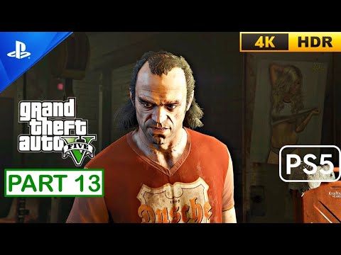 GTA V PS5 - Gameplay Walkthrough (60FPS 4K HDR) Part 13 No Commentary