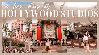 A Fun Day at Hollywood Studios + My First Time Riding Mickey & Minnie's Runaway Railway /Disney Vlog