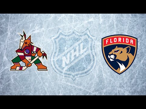 NHL Arizona Coyotes vs Florida Panthers / Oct.25, 2021/Goals only