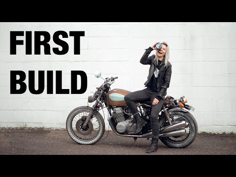 MY FIRST MOTORCYCLE BUILD - EP 1 / HONDA CB 750 FOUR / CAFE RACER / Custom Series by TOMBOY A BIT