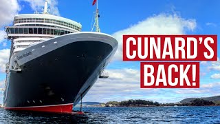 Queen Elizabeth Returns to Service! Cunard is BACK!