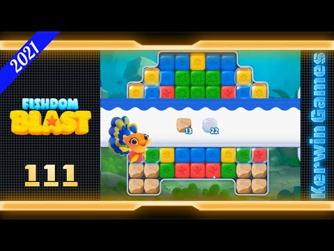 Fishdom Blast Level 111 - No Boosters - 31 moves (2021)