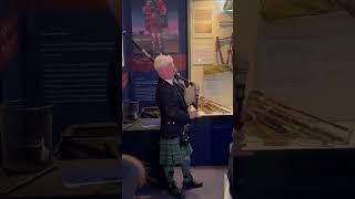 Playing the pipes in Scotland
