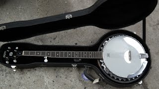 Video thumbnail for P66293 - Washburn B9 5-String Banjo Bluegrass Dixieland Banjo Remo Head Cast Tone Ring by Paul Jolly