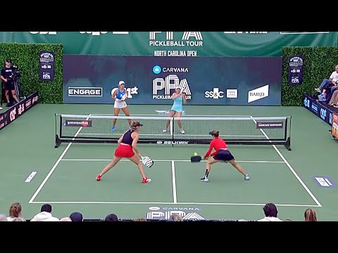 PPA North Carolina Open - Waters/Parenteau vs. Stratman/Grechkina - Women's Doubles Gold Highlights