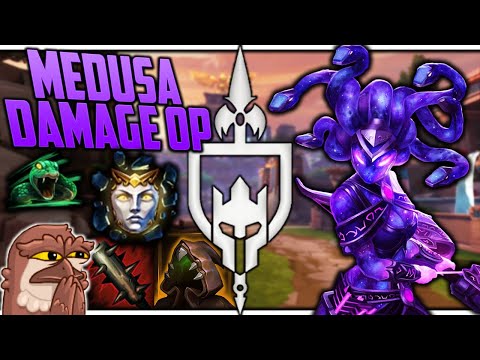 WHY IS MEDUSA DAMAGE SO HIGH SO EARLY?