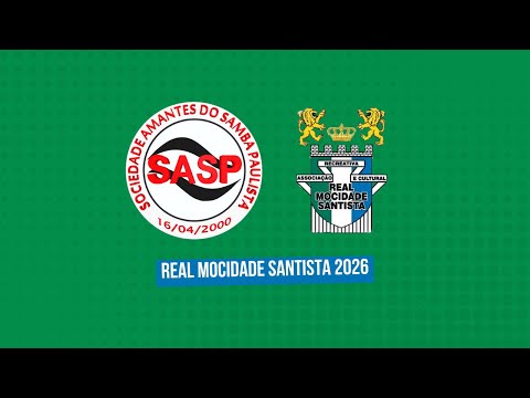SASP Carnaval 2026 | Ouça o samba-enredo da Real Mocidade Santista