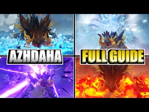 Azhdaha FULL GUIDE (All Phases/Elements + Tips)