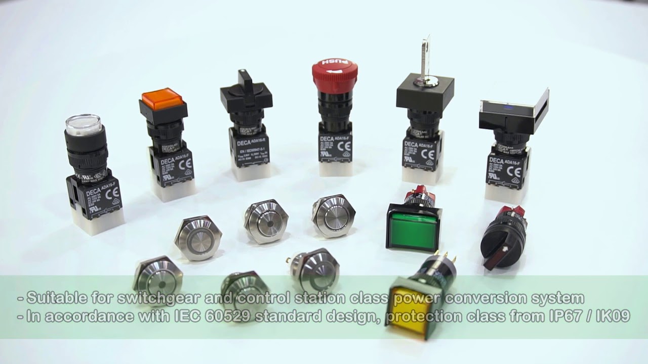 16mm² Panel mount switch from Switchlab