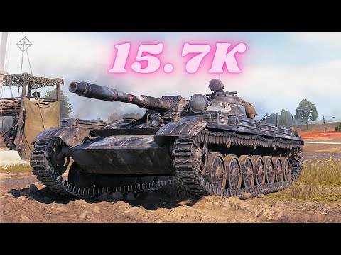 T-100 LT  15.7K Spot + Damage World of Tanks Replays 4K