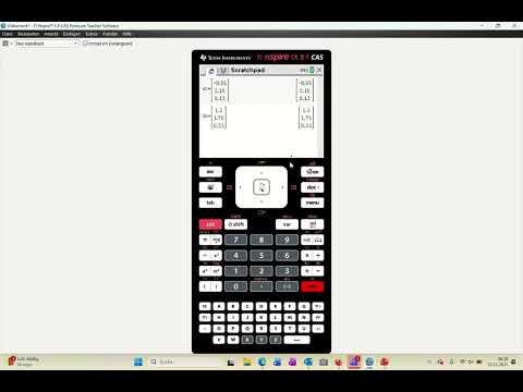Längen, Skalarprodukt und Winke zwischen Vekotren mit dem CAS