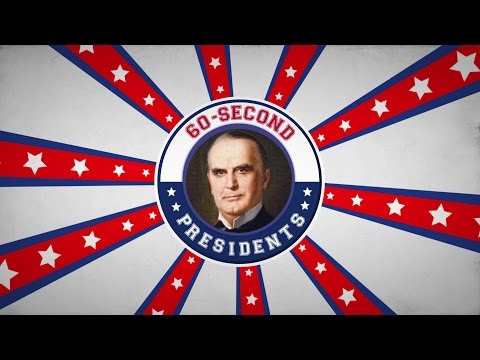 , title : 'William McKinley | 60-Second Presidents | PBS'