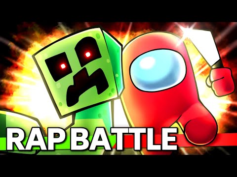 Creeper vs Among Us - Rap Battle (ft. Dilly! & fightmarker)