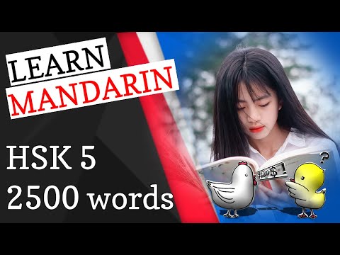 Learn Chinese Vocabulary HSK 5